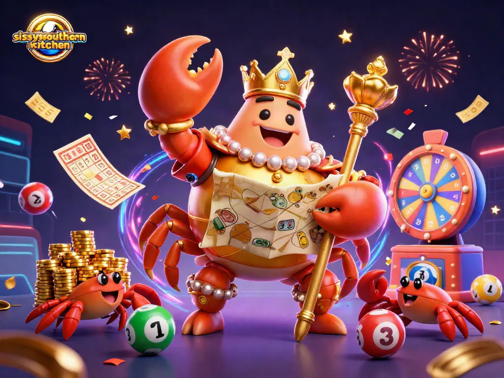 Sissy's Southern Kitchen illustrates a vibrant casino scene with lively gameplay elements.